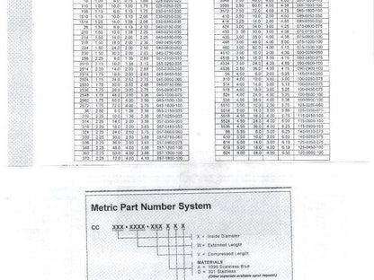 Centryco Inc. 2510 109938 Ball Screw Cover Metal Spring Style
