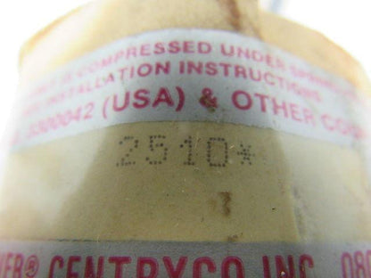 Centryco Inc. 2510 109938 Ball Screw Cover Metal Spring Style