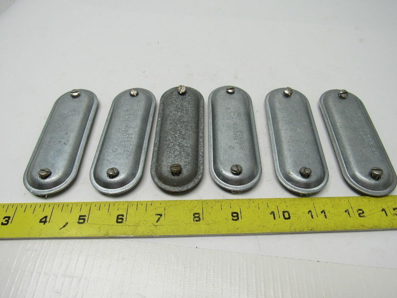 OZ Gedney Form 7 3/4" Conduit  Outlet Body Cover