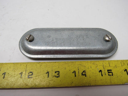 OZ Gedney Form 7 3/4" Conduit  Outlet Body Cover