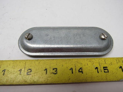 OZ Gedney Form 7 3/4" Conduit  Outlet Body Cover