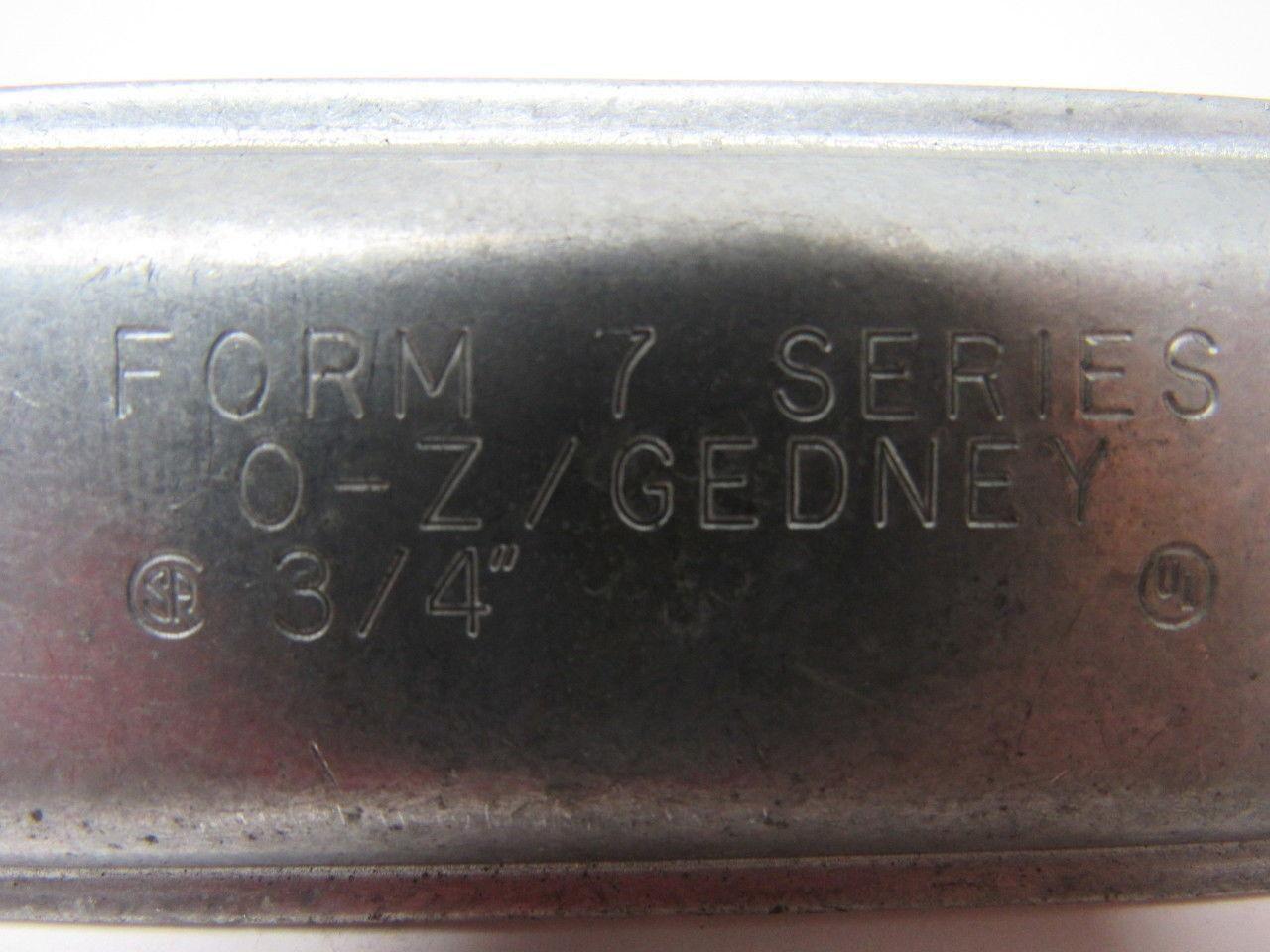 OZ Gedney Form 7 3/4" Conduit  Outlet Body Cover