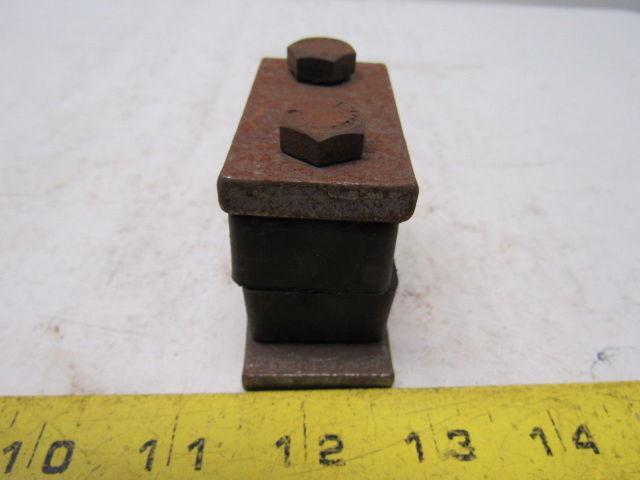 5/8" Pipe Tube Clamp W/Bolts Weld Mount Lot of 13