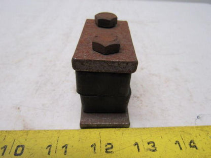 5/8" Pipe Tube Clamp W/Bolts Weld Mount Lot of 13