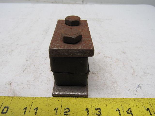 5/8" Pipe Tube Clamp W/Bolts Weld Mount Lot of 13