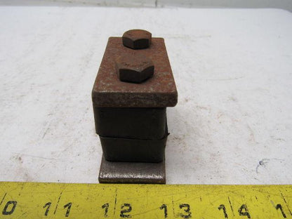 5/8" Pipe Tube Clamp W/Bolts Weld Mount Lot of 13