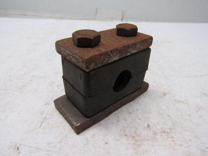 5/8" Pipe Tube Clamp W/Bolts Weld Mount Lot of 13