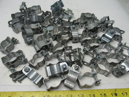 Hubbell Raco 2054 1" Steel Conduit Hanger W/Nut & Bolt Trade Size 2 Lot of 58