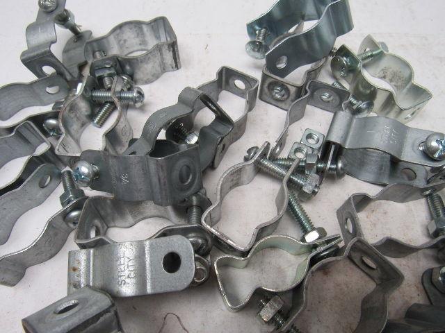 Hubbell Raco 2054 1" Steel Conduit Hanger W/Nut & Bolt Trade Size 2 Lot of 58