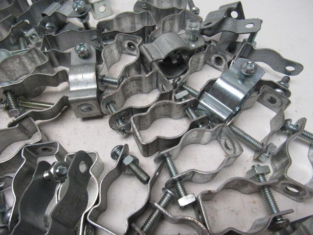 Hubbell Raco 2054 1" Steel Conduit Hanger W/Nut & Bolt Trade Size 2 Lot of 58