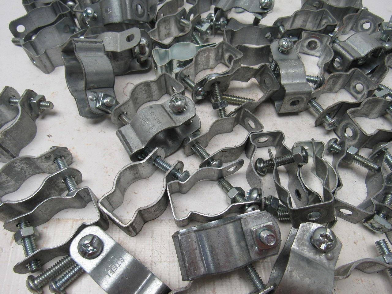 Hubbell Raco 2054 1" Steel Conduit Hanger W/Nut & Bolt Trade Size 2 Lot of 58