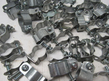 Hubbell Raco 2054 1" Steel Conduit Hanger W/Nut & Bolt Trade Size 2 Lot of 58