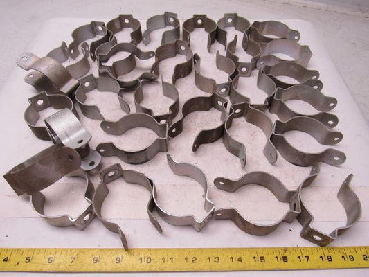 Steel City Size 5 Galvanized Conduit Hanger 2" Lot of 31 W/out Bolts