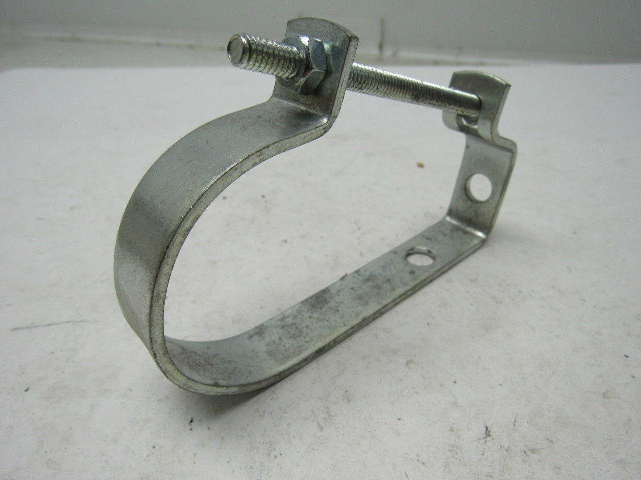 2" Steel Conduit Hanger J - Type 3/8" Rod Lot of 21