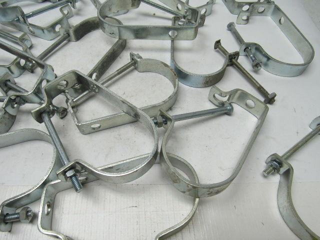 2" Steel Conduit Hanger J - Type 3/8" Rod Lot of 21