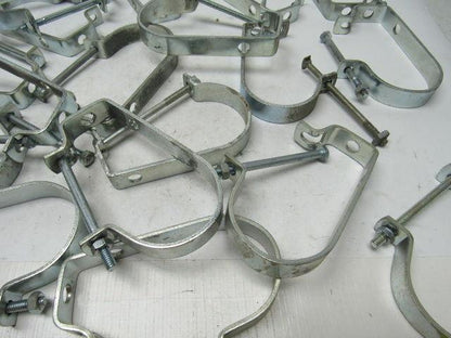 2" Steel Conduit Hanger J - Type 3/8" Rod Lot of 21