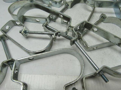 2" Steel Conduit Hanger J - Type 3/8" Rod Lot of 21