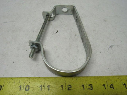 2" Steel Conduit Hanger J - Type 3/8" Rod Lot of 21