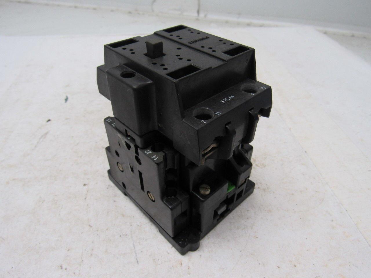 Siemens 3TC4417-0B DC Contactor AC Operated 32A Open