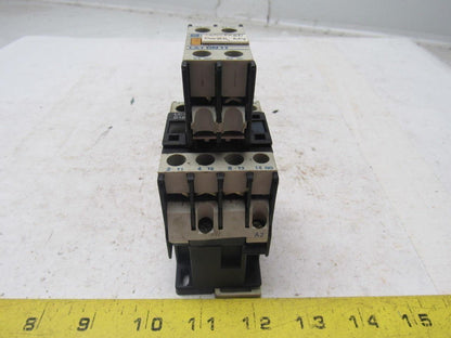 Telemecanique LC1D1810 4 Pole Contactor 230V W/LA1DN11 Auxiliary Contact Block
