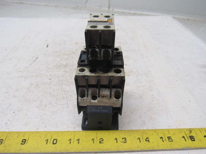 Telemecanique LC1D1810 4 Pole Contactor 230V W/LA1DN11 Auxiliary Contact Block