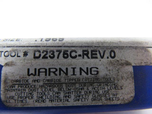 CJT D2375C 72101 Solid Carbide Coolant Thru 0.169 Drill Bit 20mm shank