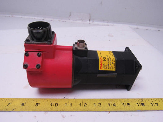 Fanuc A06B-0533-B251 AC Servo Motor 3PH 6 Poles 3000RPM 112V Pulse coder