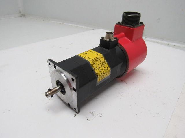 Fanuc A06B-0533-B251 AC Servo Motor 3PH 6 Poles 3000RPM 112V Pulse coder