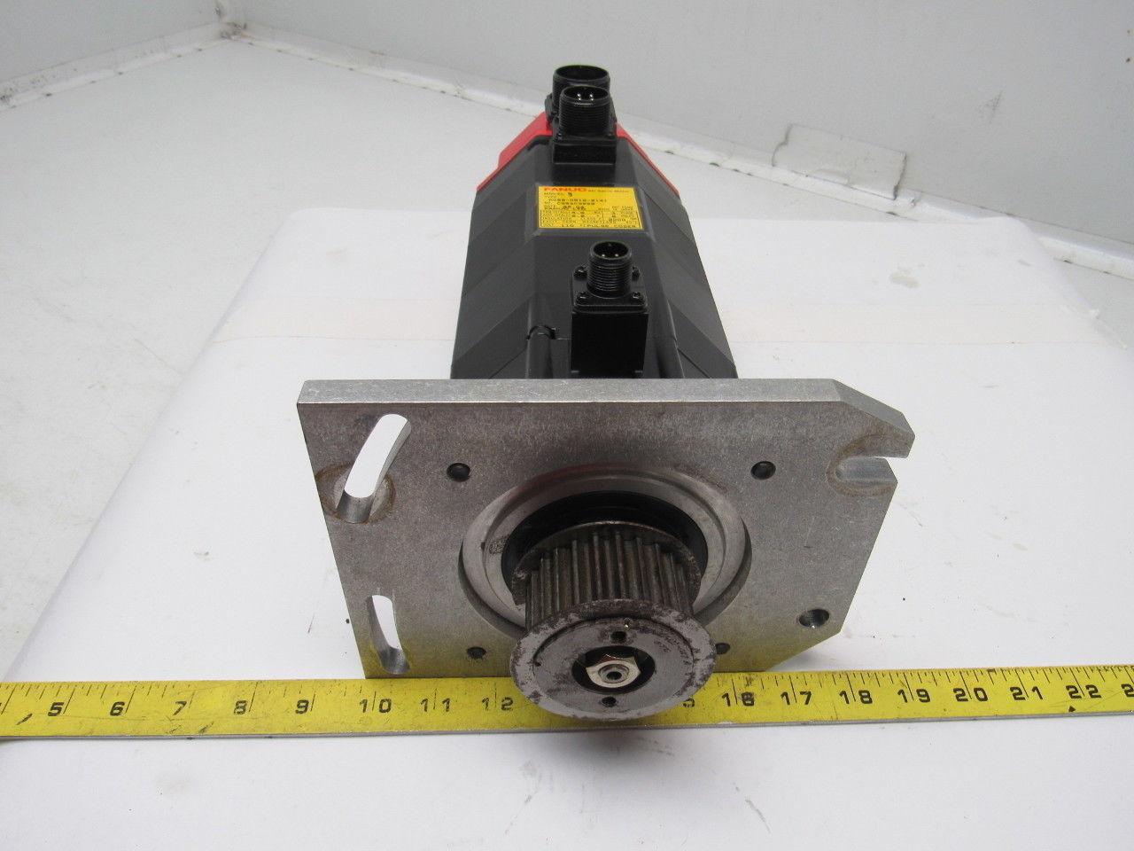 Fanuc A06B-0512-B141 AC Servo Motor 3PH 8 Poles 2000RPM 110V Pulse coder
