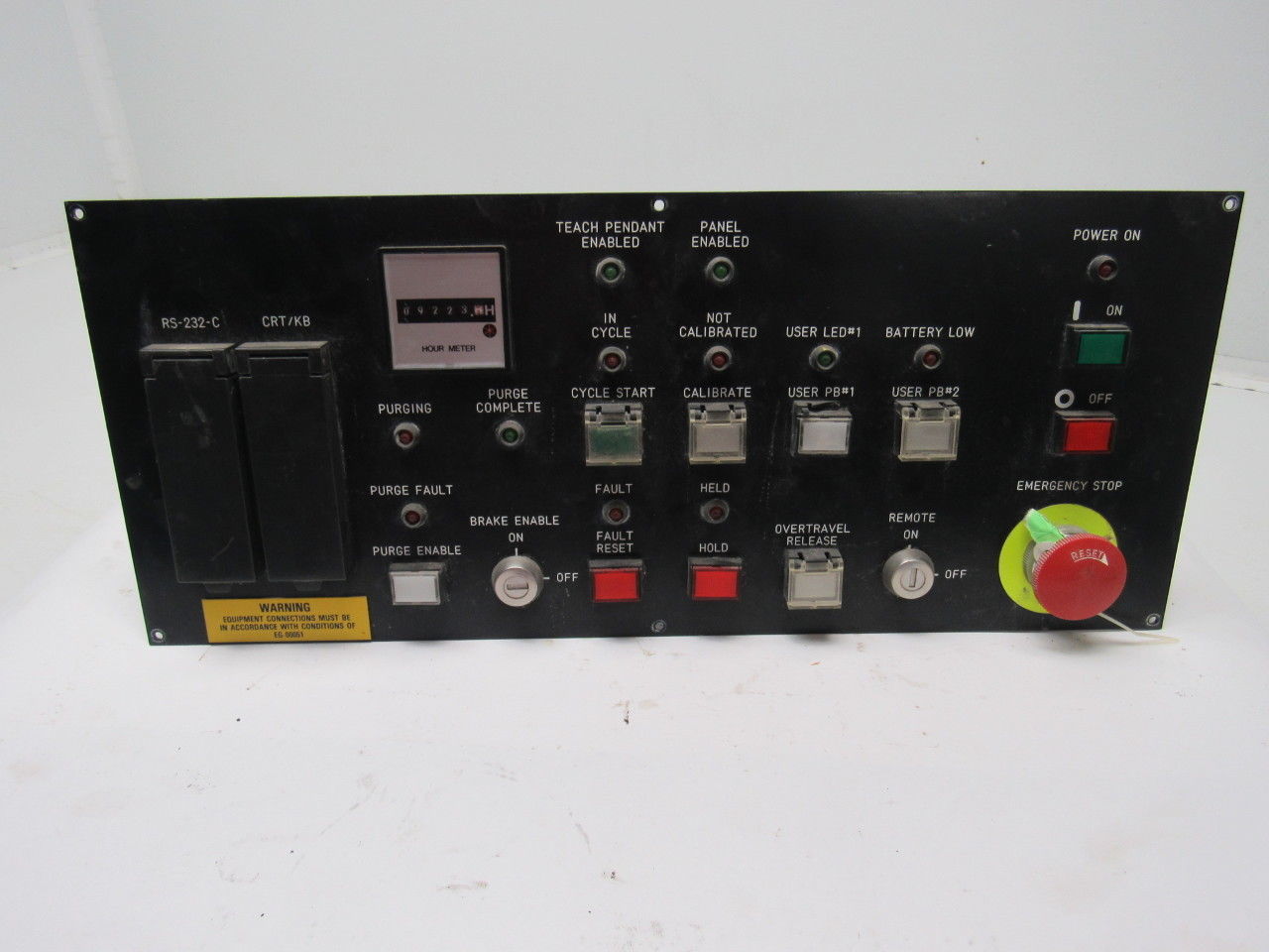 Fanuc A05B-2047-C123 Operator Panel For Built-In CRT