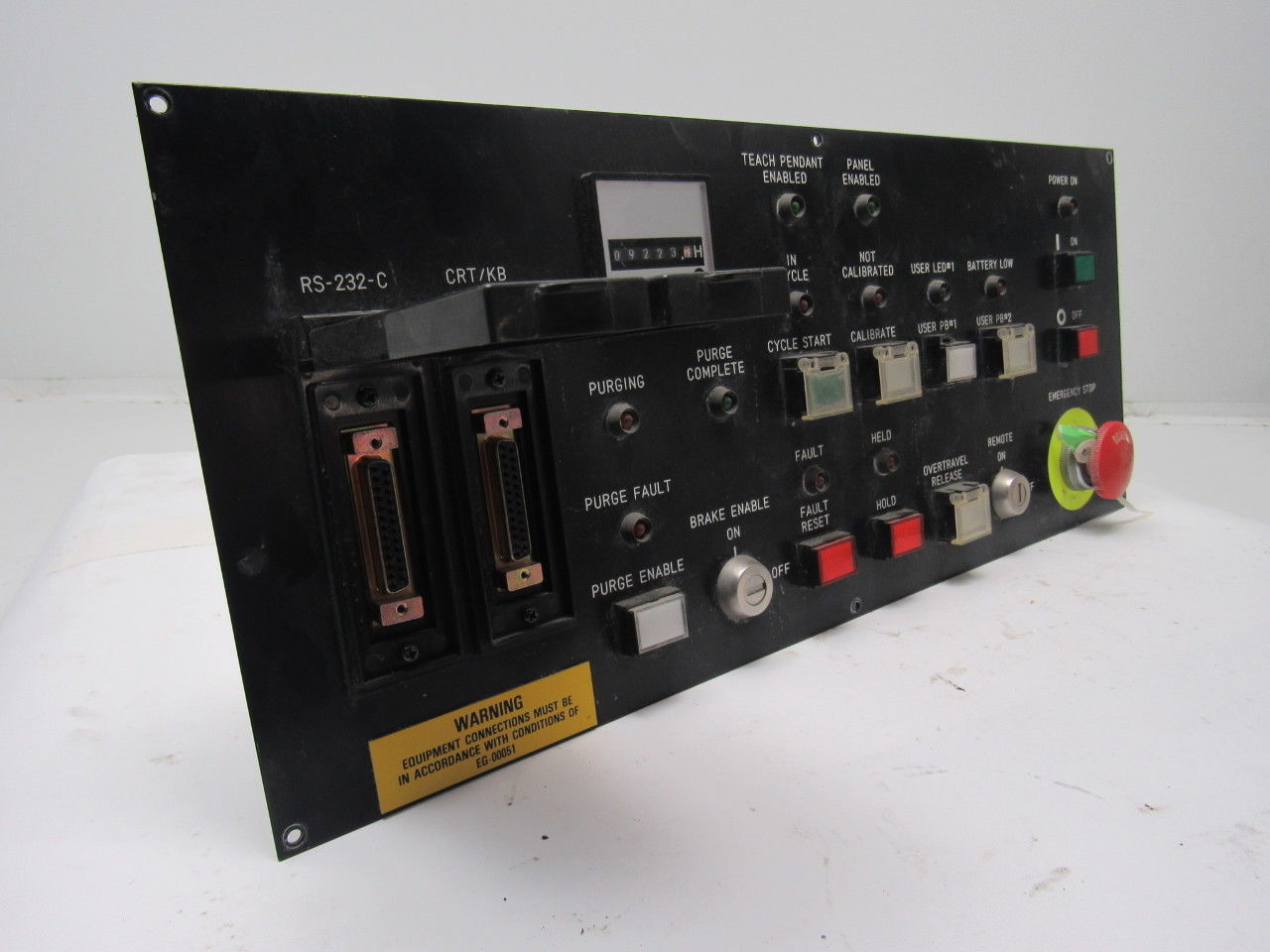Fanuc A05B-2047-C123 Operator Panel For Built-In CRT