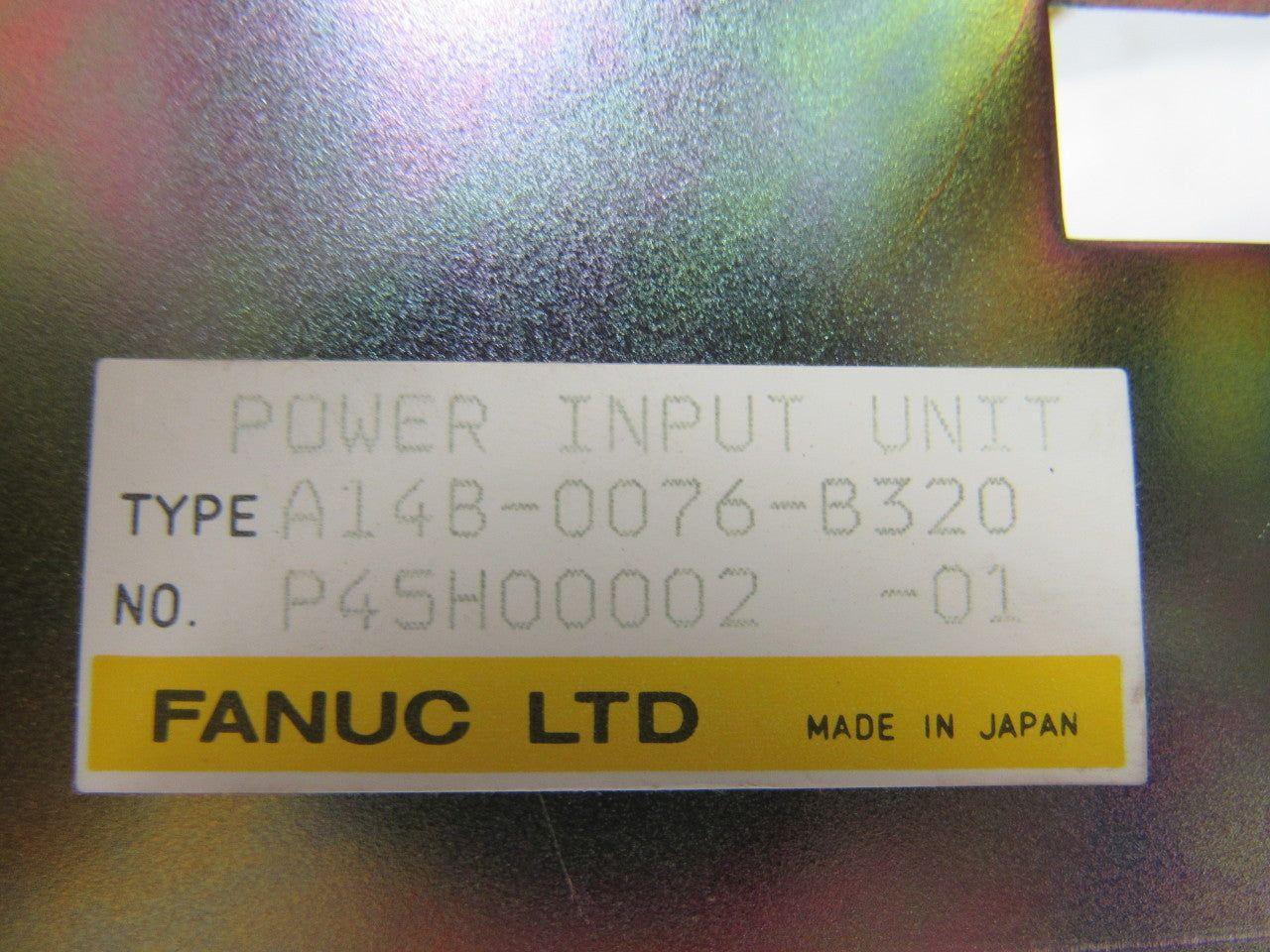 Fanuc A14B-0076-B320 Robot Control Power Supply Module
