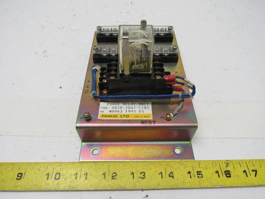 Fanuc A05B-2047-C185 Purge Relay Unit