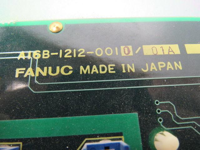 Fanuc A16B-1212-0010/01A Back Plane Control Board