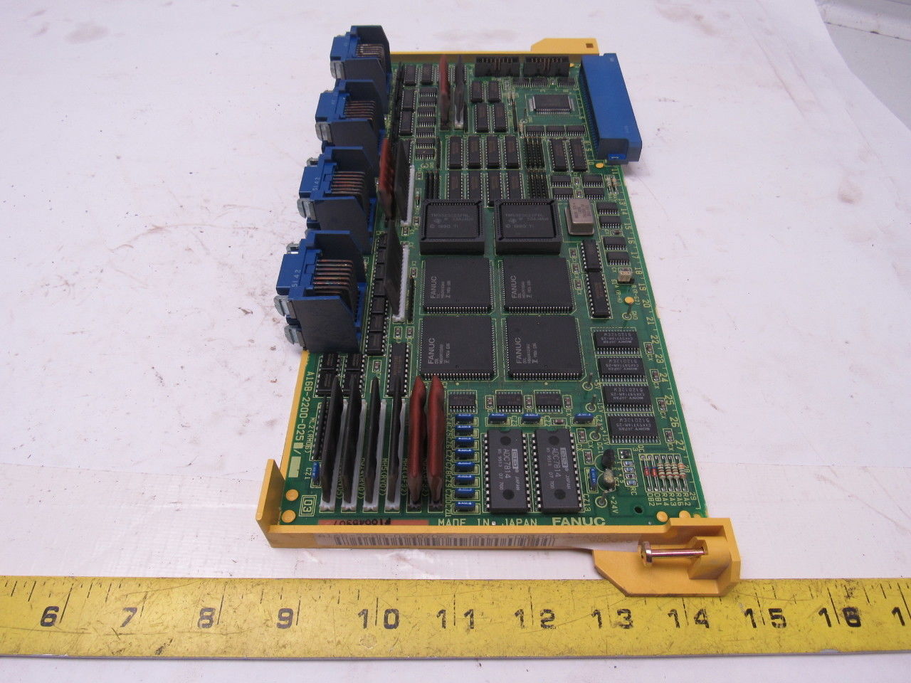Fanuc A16B-2200-0250/06C CNC Axis Control Circuit Board 4 Axes