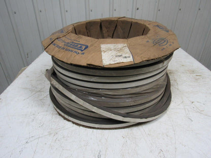 TRIM LOK X1750HT Bulb Seal "D" Style 1" OD 1/2" Flat W/ Adhesive By Roll