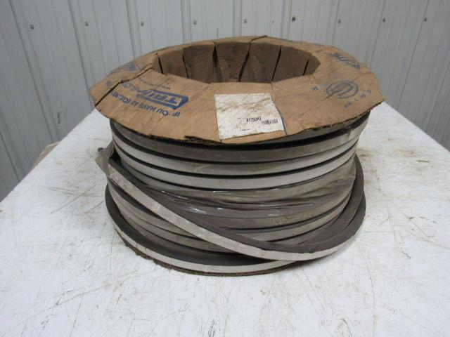 TRIM LOK X1750HT Bulb Seal "D" Style 1" OD 1/2" Flat W/ Adhesive By Roll