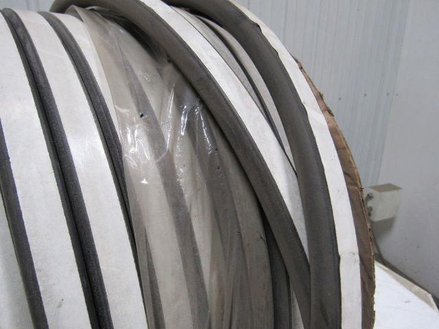 TRIM LOK X1750HT Bulb Seal "D" Style 1" OD 1/2" Flat W/ Adhesive By Roll