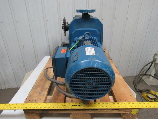 SEW-EURODRIVE DF44DV132N4BN15NR 10HP 3PH Motor Variable Speed 62.1:1 Gearbox