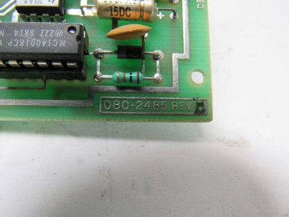 SCI 080-2485 Rev. A PCB Computer Velocity Compensation Circuit Board