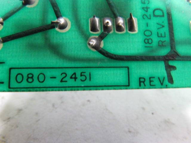 SCI 080-2451 Rev. F PCB Computer Circuit Board