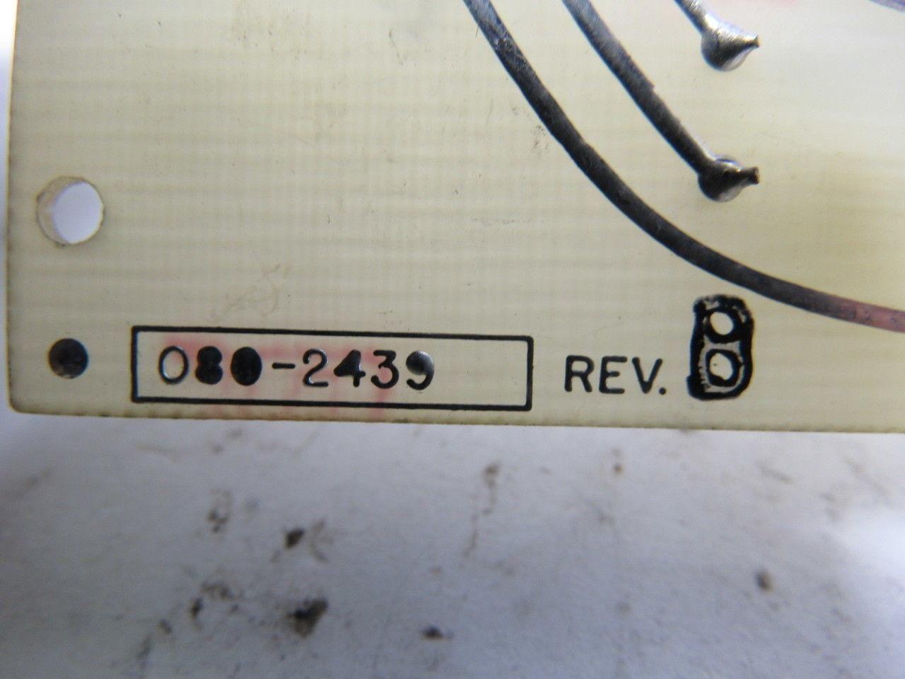 SCI 080-2439 Rev. B PCB Board Computer Control Card