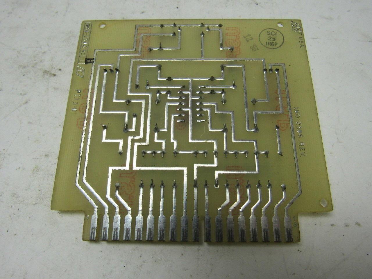 SCI 080-2306 Rev. H PCB Board Computer Control Card