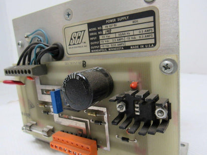 SCI PR107-B1 Power Supply 115V In 15VDC Out