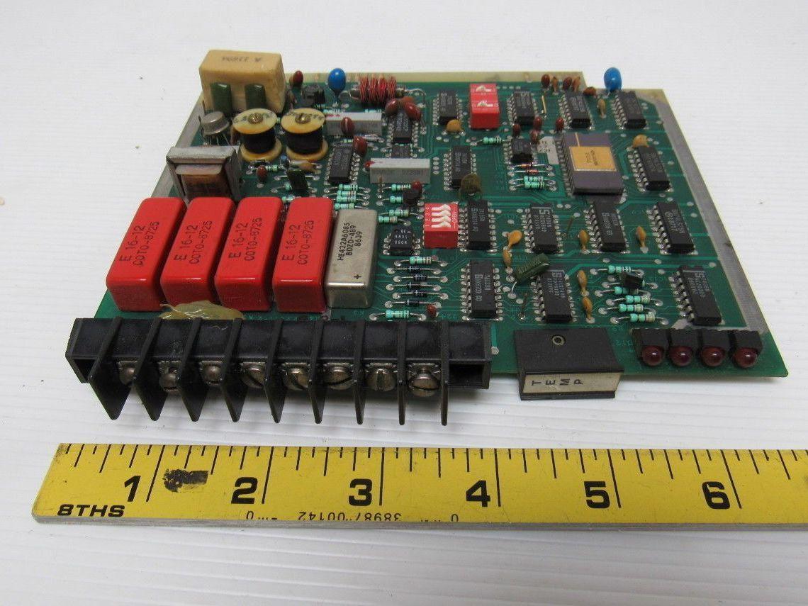 Barber Colman A-11844 Computer Process Control Output Temperature Card Module