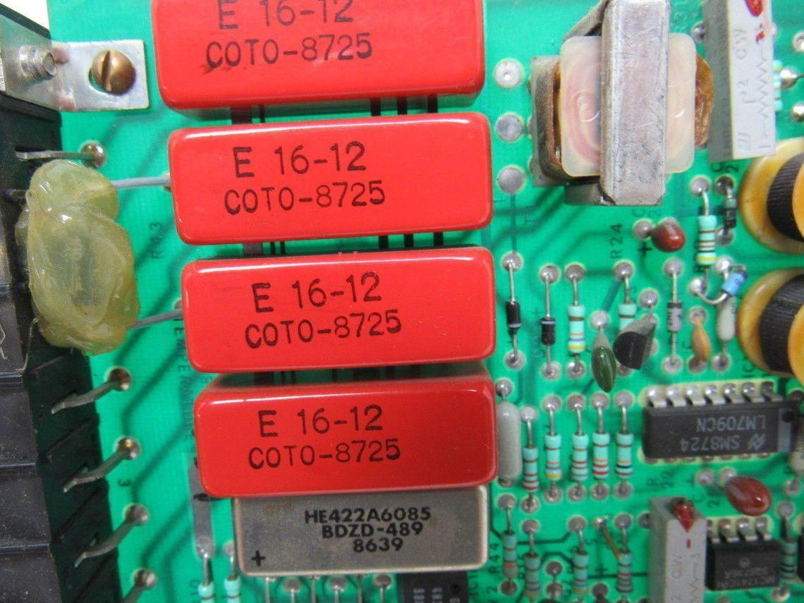 Barber Colman A-11844 Computer Process Control Output Temperature Card Module