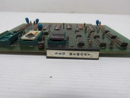 Barber Colman A-11459 Computer Process Control Sequence Memory  Card Module