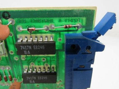 Barber Colman A-11458 Computer Process Control Sequence Card Module