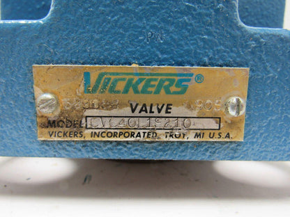 Vickers CVC40L1S210 Slip-in Hydraulic Cartridge Valve