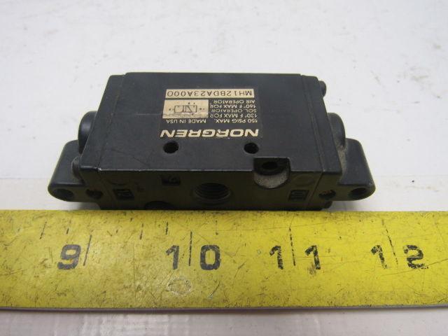 Norgren MH12BDA23A000 Pneumatic Limit Switch 150lb. Max